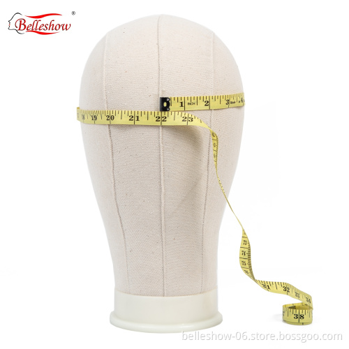 Hot sellv 21"-25" Wig Stand Hair Extension Tools canvas head canvas head mannequin canvas mannequin head